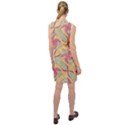 Abstract Pattern Design Scrapbooking Sleeveless Shirt Dress View2
