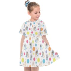 Bluey, Bluey Merch, Bluey Pattern, Bluey Bluey, Bingo, Bluey Design, Bluey Dog Kids  Sailor Dress