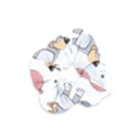 Bluey, Bluey merch, Bluey pattern, Bluey Bluey, bingo, Bluey design, bluey dog Velvet Scrunchie View1
