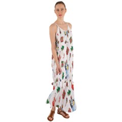 Bluey, Bluey Merch, Bluey Pattern, Bluey Bluey, Bingo, Bluey Design, Bluey Dog Cami Maxi Ruffle Chiffon Dress