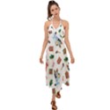 Bluey, Bluey merch, Bluey pattern, Bluey Bluey, bingo, Bluey design, bluey dog Halter Tie Back Dress  View1