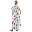 Bluey, Bluey merch, Bluey pattern, Bluey Bluey, bingo, Bluey design, bluey dog Front Wrap High Low Dress View2