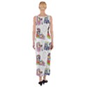 Bluey, Bluey merch, Bluey pattern, Bluey Bluey, bingo, Bluey design, bluey dog Fitted Maxi Dress View2