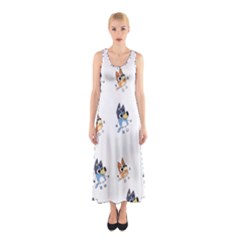 Bluey, Bluey Merch, Bluey Pattern, Bluey Bluey, Bingo, Bluey Design, Bluey Dog Sleeveless Maxi Dress