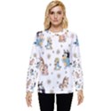 Bluey, Bluey merch, Bluey pattern, Bluey Bluey, bingo, Bluey design, bluey dog Hidden Pocket Sweatshirt View1