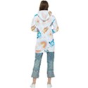 Bluey, Bluey merch, Bluey pattern, Bluey Bluey, bingo, Bluey design, bluey dog Women s Long Oversized Pullover Hoodie View2