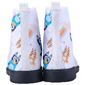 Bluey, Bluey merch, Bluey pattern, Bluey Bluey, bingo, Bluey design, bluey dog Men s High-Top Canvas Sneakers View4