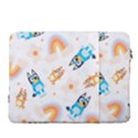 Bluey, Bluey merch, Bluey pattern, Bluey Bluey, bingo, Bluey design, bluey dog 15  Vertical Laptop Sleeve Case With Pocket View2
