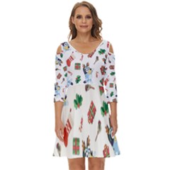 Bluey, Bluey Merch, Bluey Pattern, Bluey Bluey, Bingo, Bluey Design, Bluey Dog Shoulder Cut Out Zip Up Dress