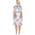 Bluey, Bluey merch, Bluey pattern, Bluey Bluey, bingo, Bluey design, bluey dog Button Top Knee Length Dress View2