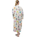 Bluey, Bluey merch, Bluey pattern, Bluey Bluey, bingo, Bluey design, bluey dog Maxi Velvet Kimono View2