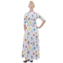 Bluey, Bluey merch, Bluey pattern, Bluey Bluey, bingo, Bluey design, bluey dog Half Sleeves Maxi Dress View2