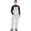 Bluey, Bluey merch, Bluey pattern, Bluey Bluey, bingo, Bluey design, bluey dog Men s Side Zip Front Pouch Ski And Snowboard Bib Pants	 View3