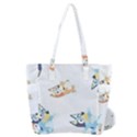 Bluey, Bluey merch, Bluey pattern, Bluey Bluey, bingo, Bluey design, bluey dog Everyday Shoulder Bag with Pouch Bag View2