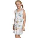 Bluey, Bluey merch, Bluey pattern, Bluey Bluey, bingo, Bluey design, bluey dog Kids  Sleeveless Tiered Mini Dress View2
