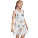 Bluey, Bluey merch, Bluey pattern, Bluey Bluey, bingo, Bluey design, bluey dog Kids  Sleeveless Tiered Mini Dress View3
