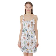 Bluey, Bluey Merch, Bluey Pattern, Bluey Bluey, Bingo, Bluey Design, Bluey Dog Satin Night Slip