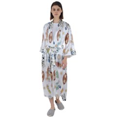 Bluey, Bluey Merch, Bluey Pattern, Bluey Bluey, Bingo, Bluey Design, Bluey Dog Maxi Satin Kimono