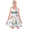 Bluey, Bluey merch, Bluey pattern, Bluey Bluey, bingo, Bluey design, bluey dog Reversible Velvet Sleeveless Dress View1