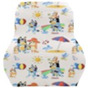 Bluey, Bluey merch, Bluey pattern, Bluey Bluey, bingo, Bluey design, bluey dog Car Seat Back Cushion  View1