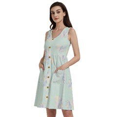 Bluey, Bluey Merch, Bluey Pattern, Bluey Bluey, Bingo, Bluey Design, Bluey Dog Sleeveless Dress With Pocket