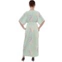 Bluey, Bluey merch, Bluey pattern, Bluey Bluey, bingo, Bluey design, bluey dog V-Neck Boho Style Maxi Dress View2