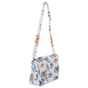 Bluey, Bluey merch, Bluey pattern, Bluey Bluey, bingo, Bluey design, bluey dog Shoulder Bag with Back Zipper View1