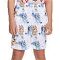 Bluey, Bluey merch, Bluey pattern, Bluey Bluey, bingo, Bluey design, bluey dog Kids  Basketball Shorts View1