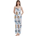 Bluey, Bluey merch, Bluey pattern, Bluey Bluey, bingo, Bluey design, bluey dog Spaghetti Top Long Pants Satin Pajamas Set View1