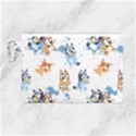 Bluey, Bluey merch, Bluey pattern, Bluey Bluey, bingo, Bluey design, bluey dog Canvas Cosmetic Bag (Large) View1