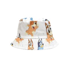 Bluey, Bluey Merch, Bluey Pattern, Bluey Bluey, Bingo, Bluey Design, Bluey Dog Inside Out Bucket Hat (kids)