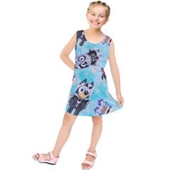 Bluey, Bluey Merch, Bluey Pattern, Bluey Bluey, Bingo, Bluey Design, Bluey Dog Kids  Tunic Dress