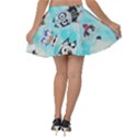 Bluey, Bluey merch, Bluey pattern, Bluey Bluey, bingo, Bluey design, bluey dog Velvet Skater Skirt View2