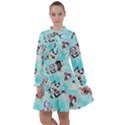 Bluey, Bluey merch, Bluey pattern, Bluey Bluey, bingo, Bluey design, bluey dog All Frills Dress View1