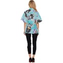 Bluey, Bluey merch, Bluey pattern, Bluey Bluey, bingo, Bluey design, bluey dog Women s Batwing Button Up Shirt View4
