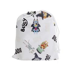 Bluey, Bluey Merch, Bluey Pattern, Bluey Bluey, Bingo, Bluey Design, Bluey Dog Drawstring Pouch (xl)