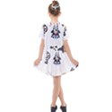 Bluey, Bluey merch, Bluey pattern, Bluey Bluey, bingo, Bluey design, bluey dog Kids  Short Sleeve Shirt Dress View2