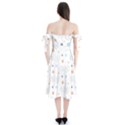 Bluey, Bluey merch, Bluey pattern, Bluey Bluey, bingo, Bluey design, bluey dog Shoulder Tie Bardot Midi Dress View2