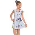 Bluey, Bluey merch, Bluey pattern, Bluey Bluey, bingo, Bluey design, bluey dog Kids  Cap Sleeve Dress View1