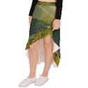 Mountains Trees Forest Asymmetrical Ruffle Hem Skirt  View2