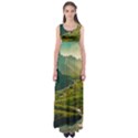 Mountains Trees Forest Empire Waist Maxi Dress View1