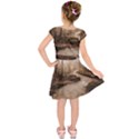 Path Trees Forest Fantasy Kids  Short Sleeve Dress View2