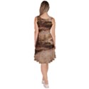Path Trees Forest Fantasy Knee Length Skater Dress With Pockets View4