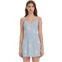Bluey, Bluey merch, Bluey pattern, Bluey Bluey, bingo, Bluey design, bluey dog Body Wrap Sleeveless V-Neck Mini Dress View1