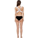 Bluey, Bluey merch, Bluey pattern, Bluey Bluey, bingo, Bluey design, bluey dog Low Cut Ruffle Edge Bikini Top View4