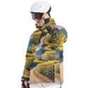 Sunflowers Flowers Nature Men s Pullover Zip Ski and Snowboard Waterproof Breathable Jacket View2