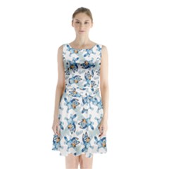 Bluey, Bluey Merch, Bluey Pattern, Bluey Bluey, Bingo, Bluey Design, Bluey Dog Sleeveless Waist Tie Chiffon Dress
