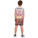 Roses Flower Field Sunset Nature Kids  Basketball Shorts View4
