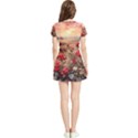 Roses Flower Field Sunset Nature Women s Sports Skirt View2