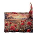 Roses Flower Field Sunset Nature Premium Foldable Grocery Recycle Bag View3